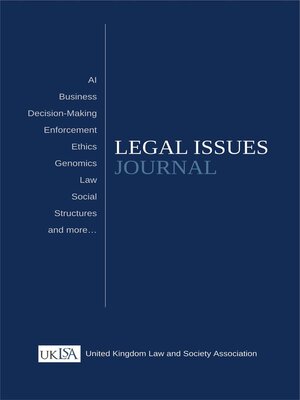 cover image of Legal Issues Journal (Volume 10 Issue 1)